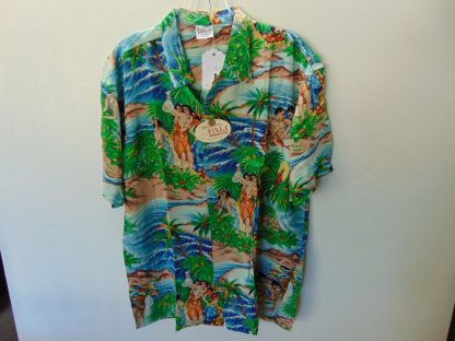 su156	Sun Surf/ Toyo Enterprise/ Japanese Repro Vintage  Crepe Rayon Hawaiian Shirt Chest 46 inches L Sp. Edition	$280 - Image 4