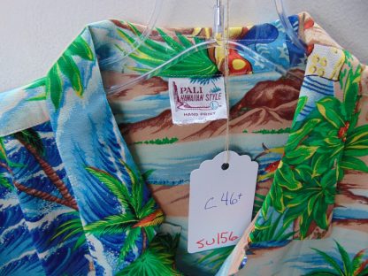 su156	Sun Surf/ Toyo Enterprise/ Japanese Repro Vintage  Crepe Rayon Hawaiian Shirt Chest 46 inches L Sp. Edition	$280 - Image 3