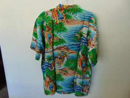 su156	Sun Surf/ Toyo Enterprise/ Japanese Repro Vintage  Crepe Rayon Hawaiian Shirt Chest 46 inches L Sp. Edition	$280