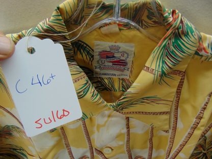 su160	Sun Surf/ Toyo Enterprise/ Japanese Repro Vintage  Rayon Hawaiian Shirt Chest 46 inches L Sp. Edition	$280 - Image 3