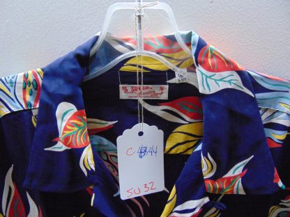 su32	Sun Surf/ Toyo Enterprise/ Japanese Repro Vintage  Rayon Hawaiian Shirt Chest 44 inches L	$180 - Image 3