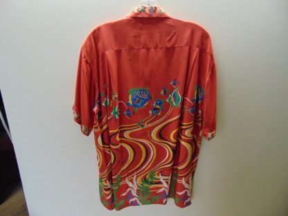 su39	Sun Surf/ Toyo Enterprise/ Japanese Repro Vintage  Rayon Hawaiian Shirt Chest 46 inches L	$140 - Image 3