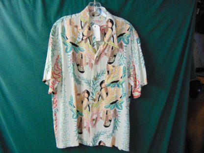 su47	Sun Surf/ Toyo Enterprise/ Japanese Repro Vintage  Rayon Hawaiian Shirt Chest 45 inches L	$140