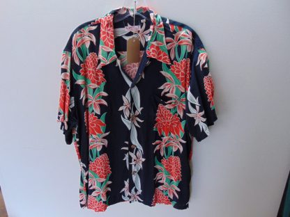 su60	Sun Surf/ Toyo Enterprise/ Japanese Repro Vintage  Rayon Hawaiian Shirt Chest 47 inches L	$140
