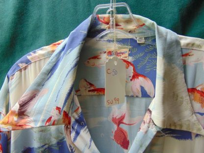 su99	Sun Surf/ Toyo Enterprise/ Japanese Repro Vintage  Crepe Rayon Hawaiian Shirt Chest 50 inches XL	$200 - Image 2